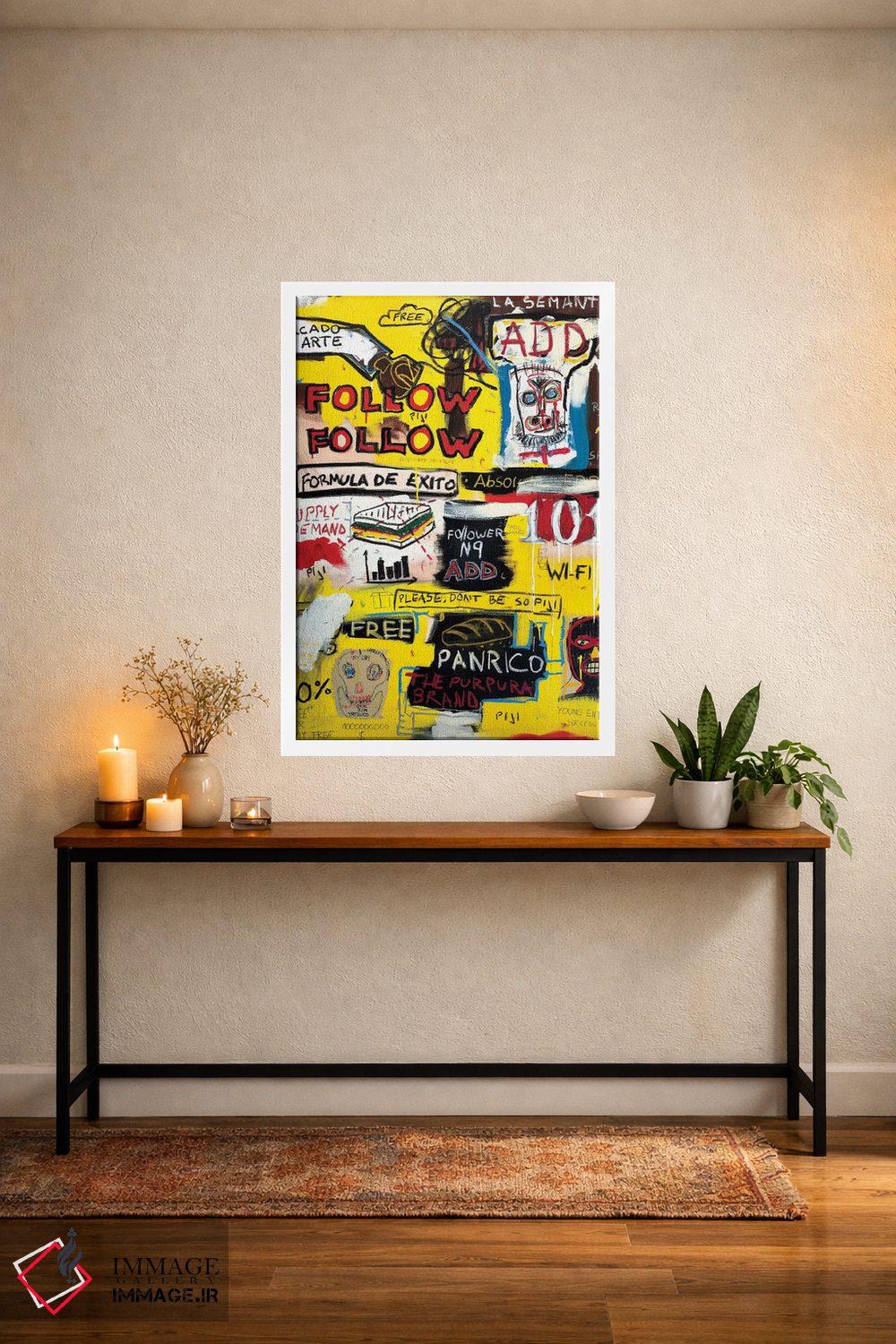 تابلو انتزاعی داستان موفقیت اثر دیه گو تیریگال - D1W