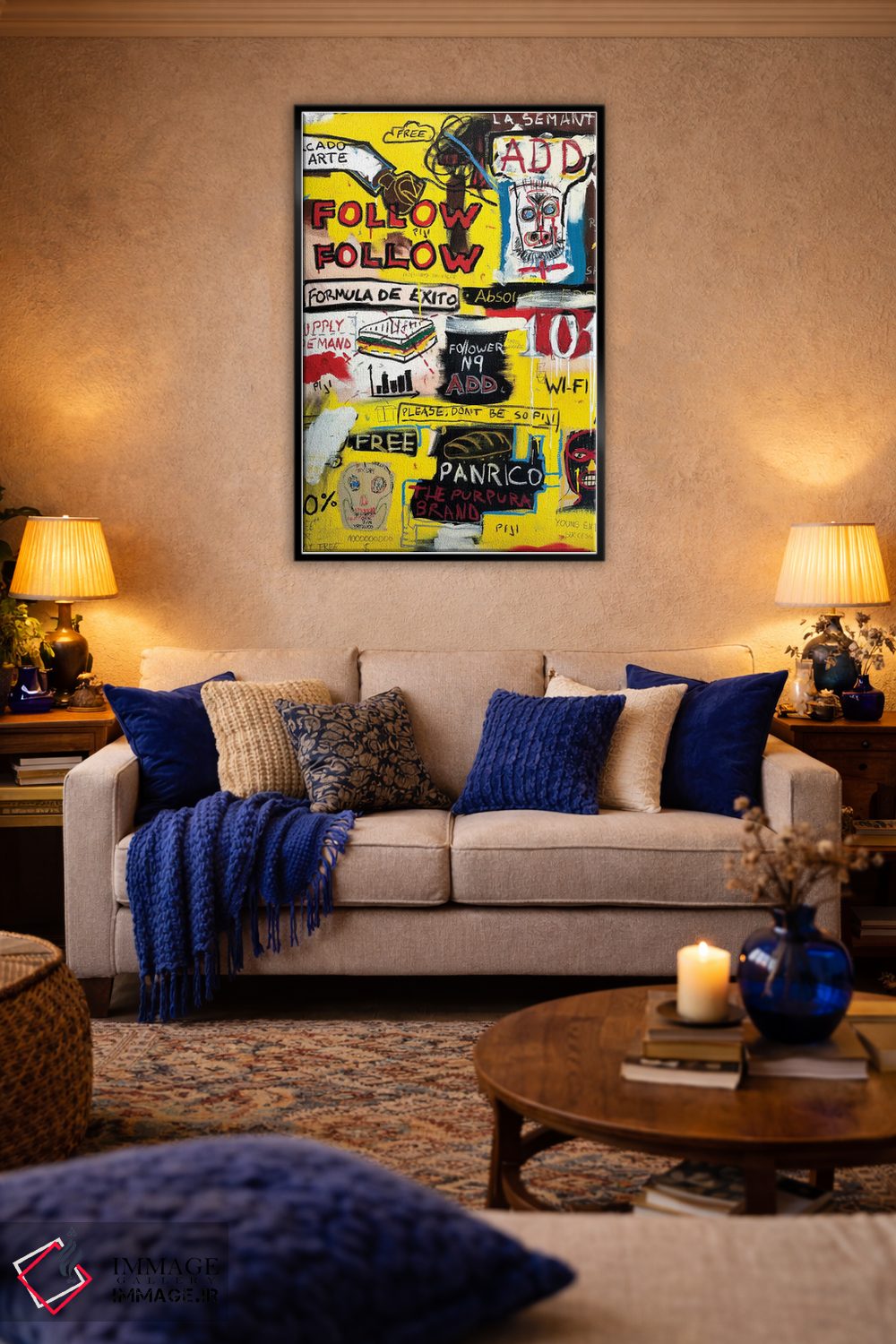 تابلو انتزاعی داستان موفقیت اثر دیه گو تیریگال - D5B