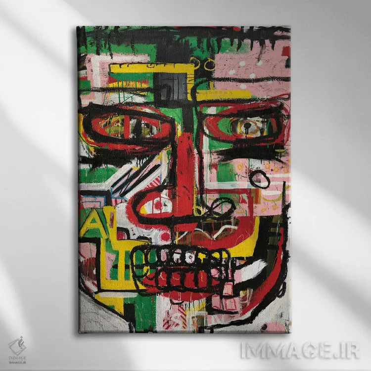 تابلو انتزاعی مدیر مدرسه اثر دیه گو تیریگال - نمای روبهرو روی دیوار