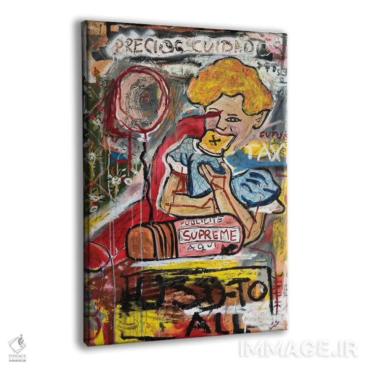 تابلو انتزاعی قیمت های مراقبت شده اثر دیه گو تیریگال - نمای پرسپکتیو محصول