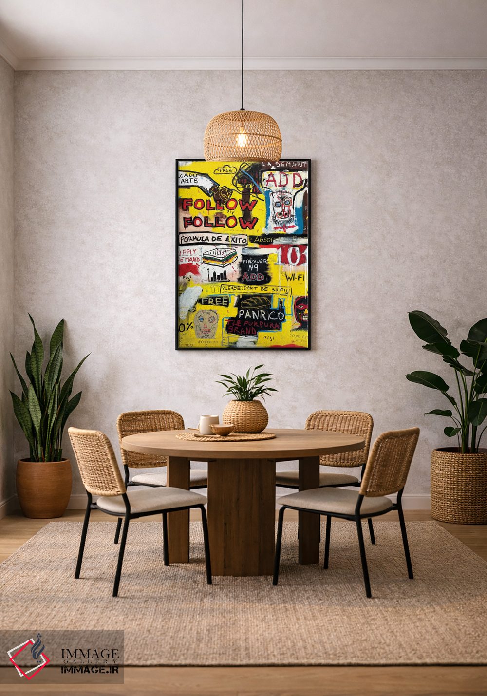 تابلو انتزاعی داستان موفقیت اثر دیه گو تیریگال - D4B