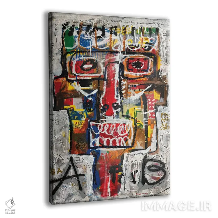 تابلو انتزاعی تست A/B اثر دیه گو تیریگال - نمای پرسپکتیو محصول