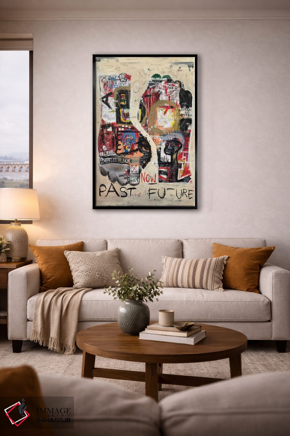 تابلو دکوراتیو آینده گذشته اثر دیه گو تیریگال - D6B