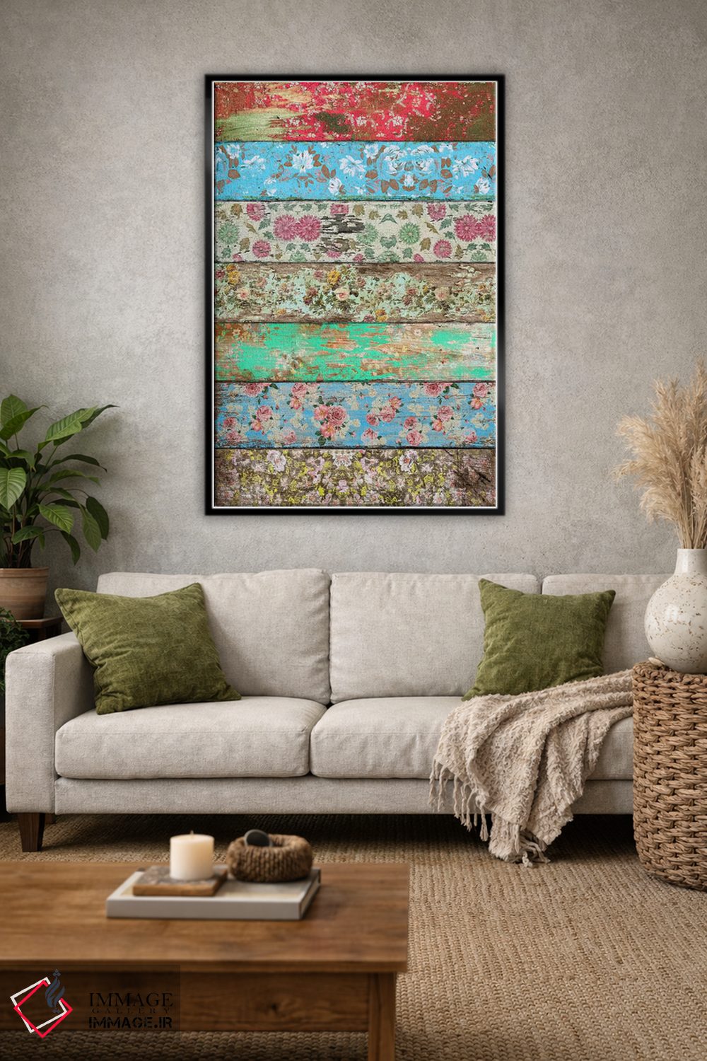 تابلو دکوراتیو سبک روکوکو اثر دیه گو تیریگال - D1B