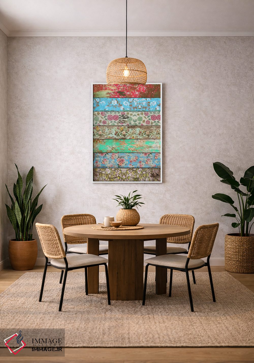 تابلو دکوراتیو سبک روکوکو اثر دیه گو تیریگال - D3W