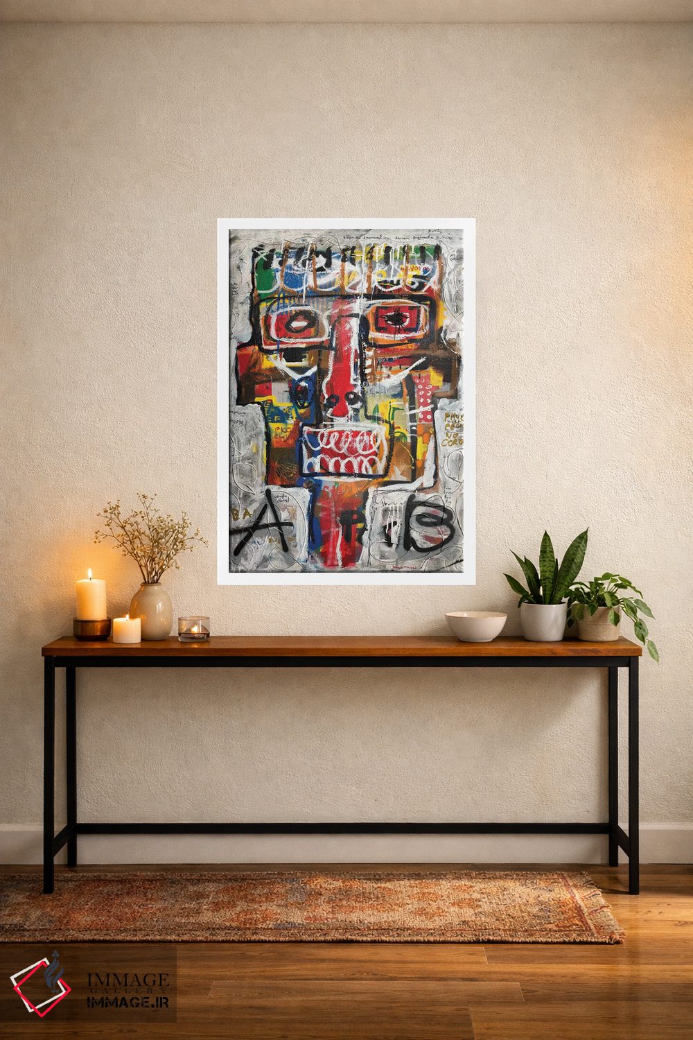 تابلو انتزاعی تست A/B اثر دیه گو تیریگال - D3W