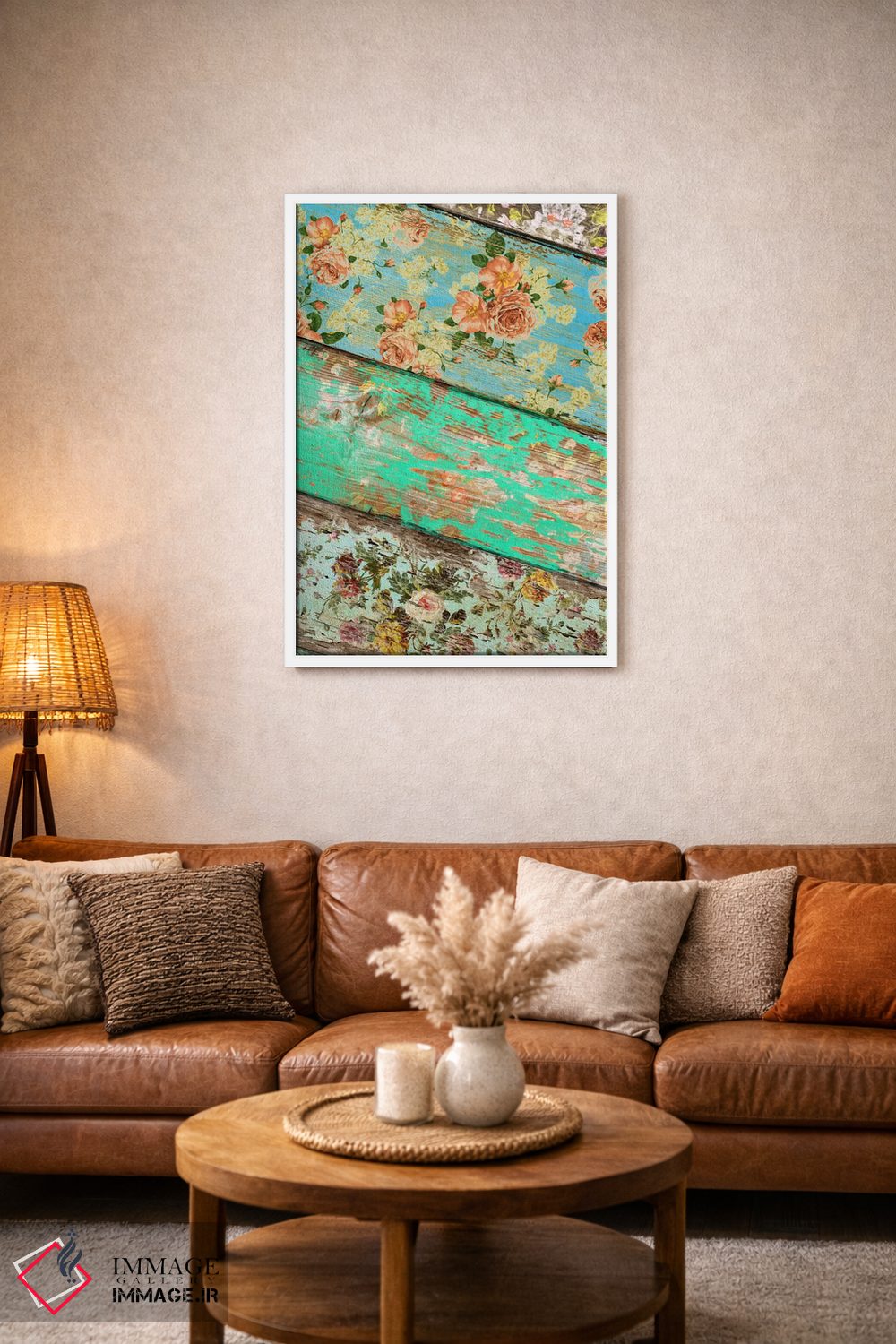 تابلو دکوراتیو سبک روکوکو شماره ۳ اثر دیه گو تیریگال - D1W