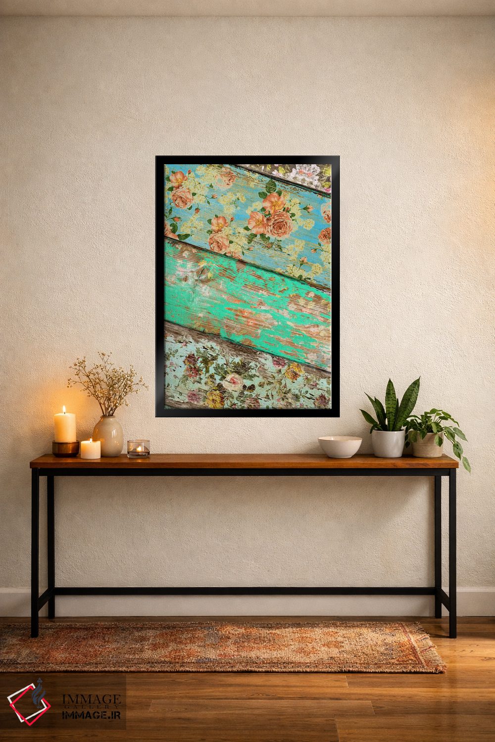 تابلو دکوراتیو سبک روکوکو شماره ۳ اثر دیه گو تیریگال - D4B