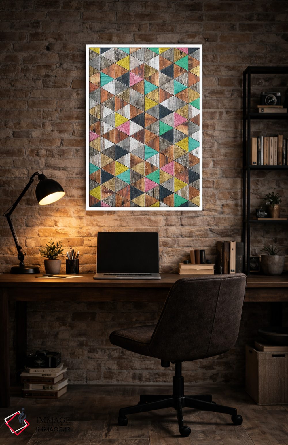 تابلو انتزاعی شبی شیک نوردیک اثر دیه گو تیریگال - D5W