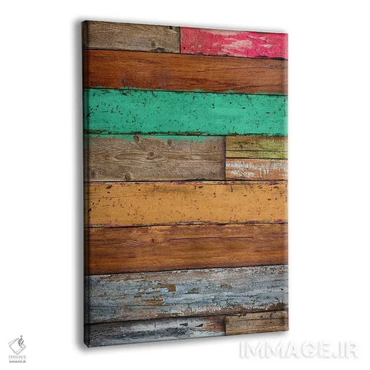 تابلو دکوراتیو پاپ روستایی شماره ۱ اثر دیه گو تیریگال - نمای پرسپکتیو محصول