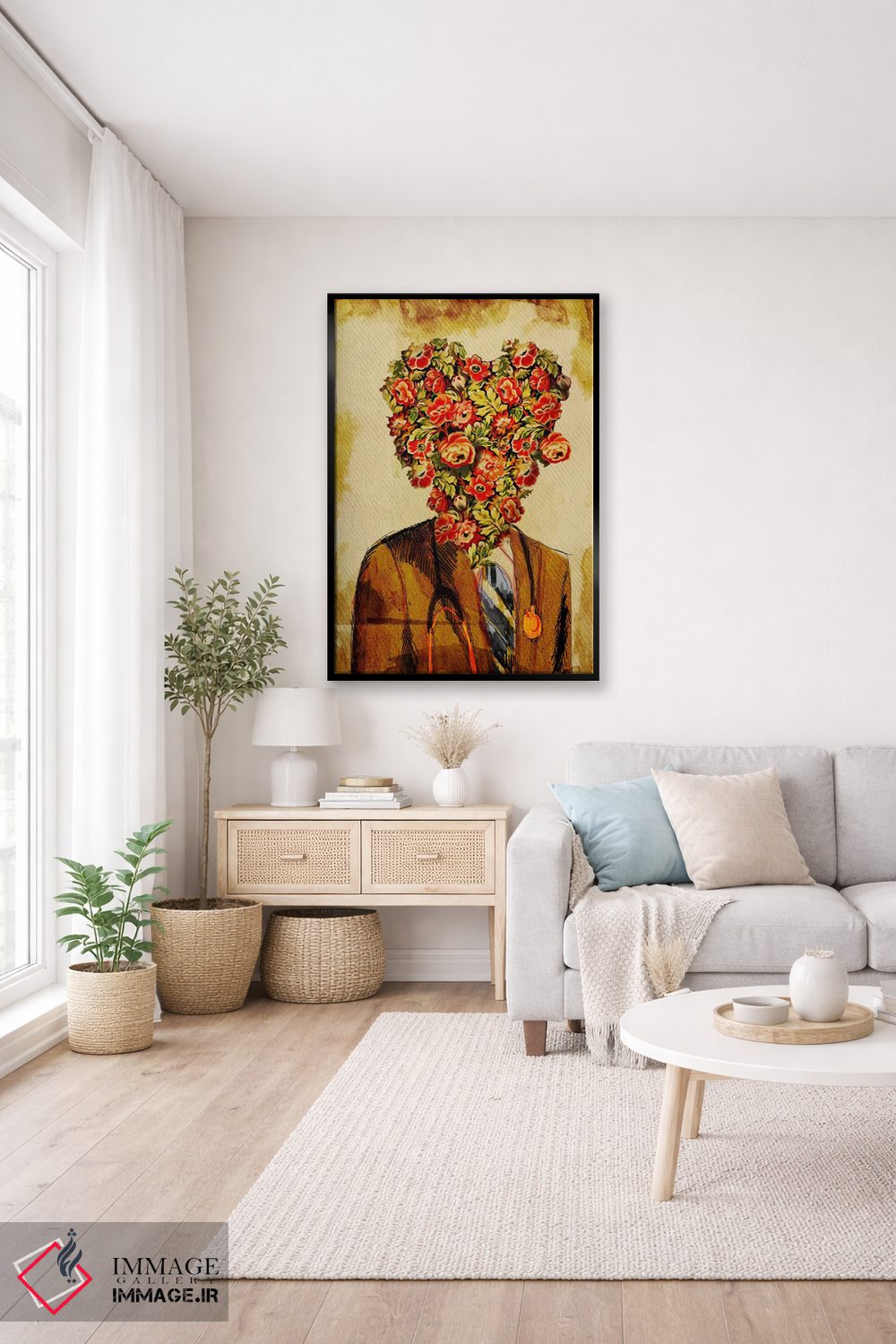 تابلو دکوراتیو دکتر آمور اثر دیه گو تیریگال - D4B