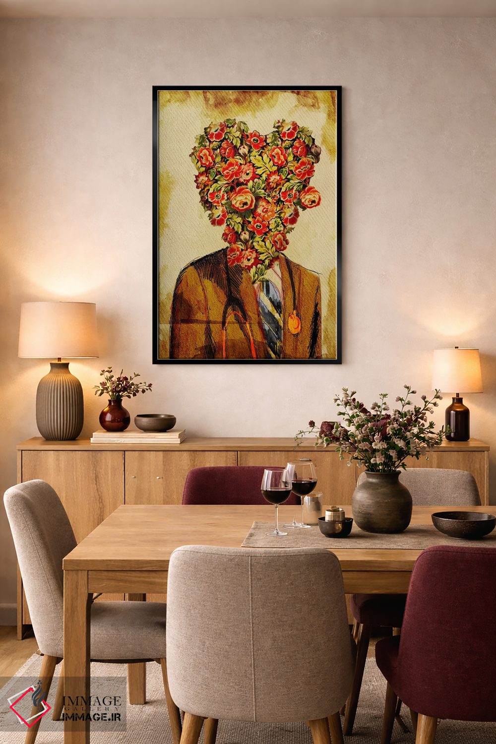 تابلو دکوراتیو دکتر آمور اثر دیه گو تیریگال - D5B