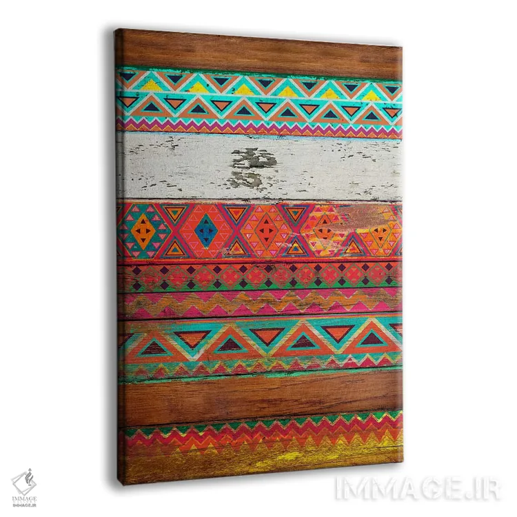 تابلو دکوراتیو الگوی طبیعی اثر دیه گو تیریگال - نمای پرسپکتیو محصول