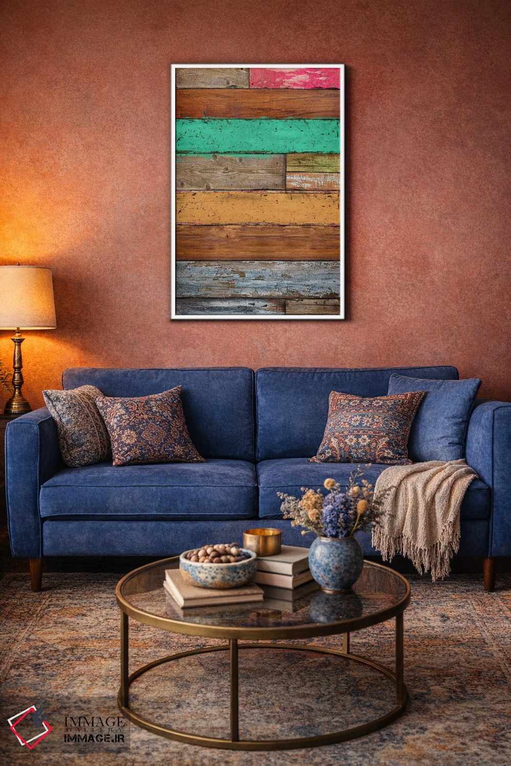 تابلو دکوراتیو پاپ روستایی شماره ۱ اثر دیه گو تیریگال - D3W