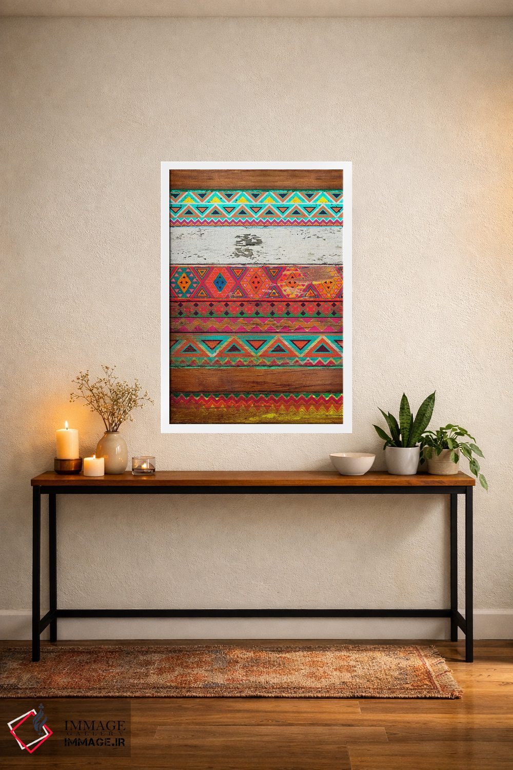 تابلو دکوراتیو الگوی طبیعی اثر دیه گو تیریگال - D2W