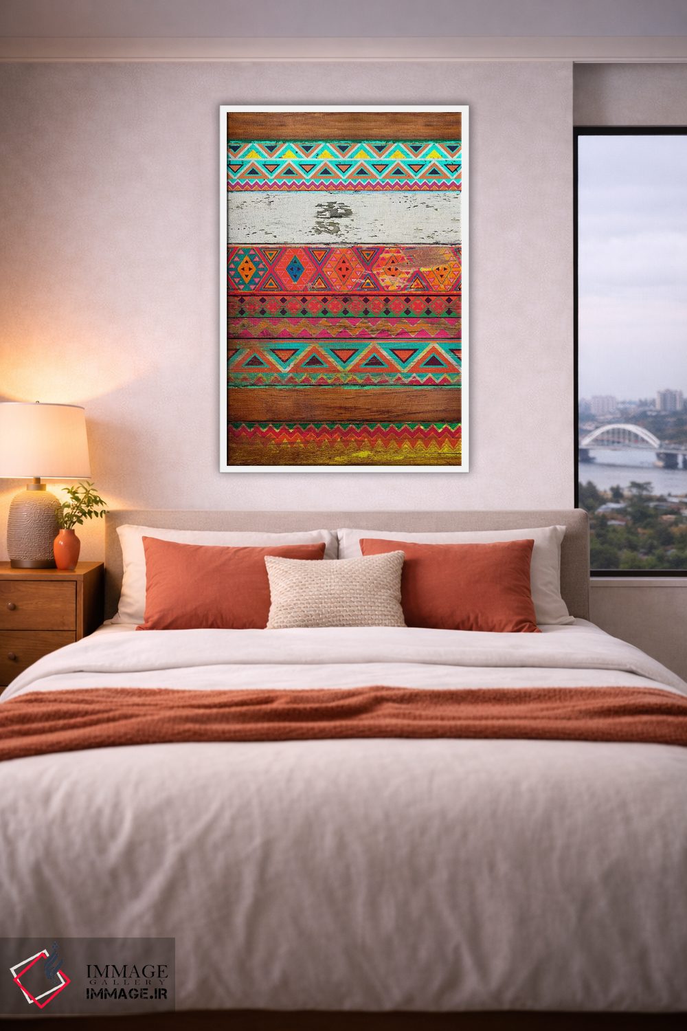 تابلو دکوراتیو الگوی طبیعی اثر دیه گو تیریگال - D3W