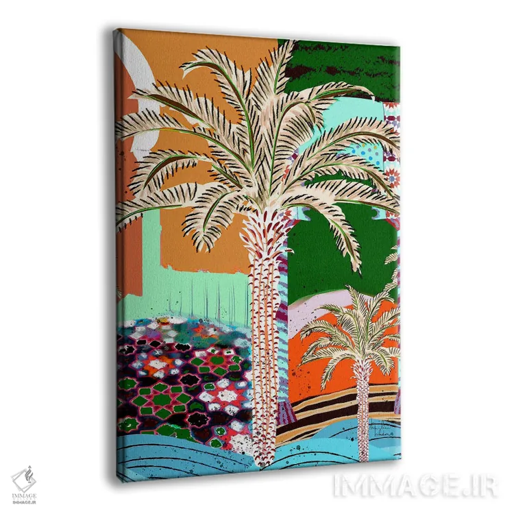 تابلو دکوراتیو هتل مزون مادو اثر مریلین مدو - نمای پرسپکتیو محصول