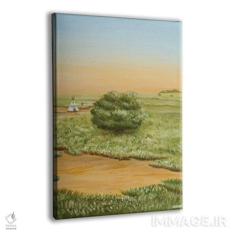 تابلو دکوراتیو نفس بکش.۰۵ اثر آن میونگ هیون - نمای پرسپکتیو محصول