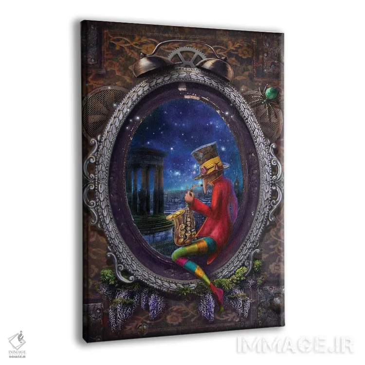 تابلو دکوراتیو داستان هایی از اباوربرو اثر ماتیلدا کونه کا - نمای پرسپکتیو محصول