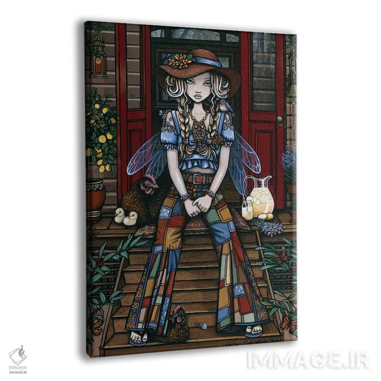 تابلو دکوراتیو آدالین اثر مایکا جلینا - نمای پرسپکتیو محصول