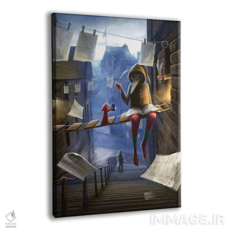 تابلو دکوراتیو نویسنده اثر ماتیلدا کونه کا - نمای پرسپکتیو محصول