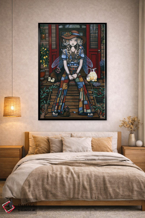 تابلو دکوراتیو آدالین اثر مایکا جلینا - D2B