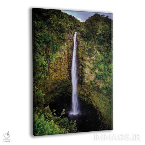 تابلو دکوراتیو آبشار آکاکا اثر شین مایرز - نمای پرسپکتیو محصول