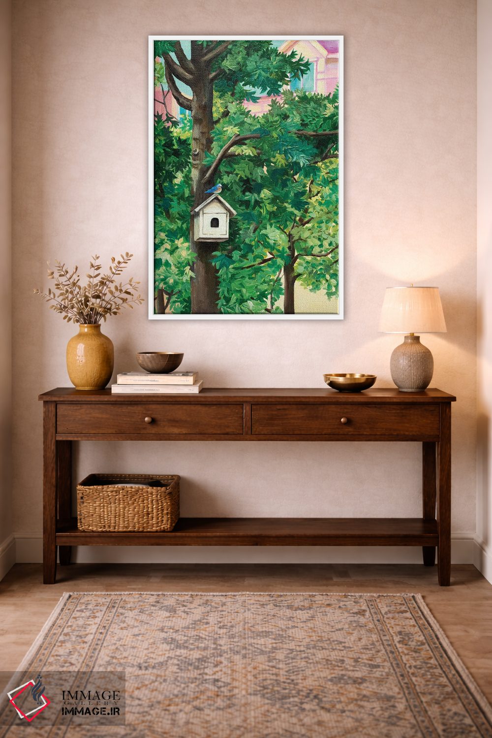 تابلو دکوراتیو Chirping,جرجر اثر آن میونگ هیون - D3W