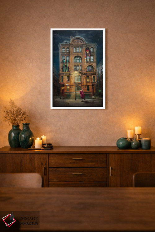 تابلو دکوراتیو کابوس در خیابان دیل اثر ماتیلدا کونه کا - D1W