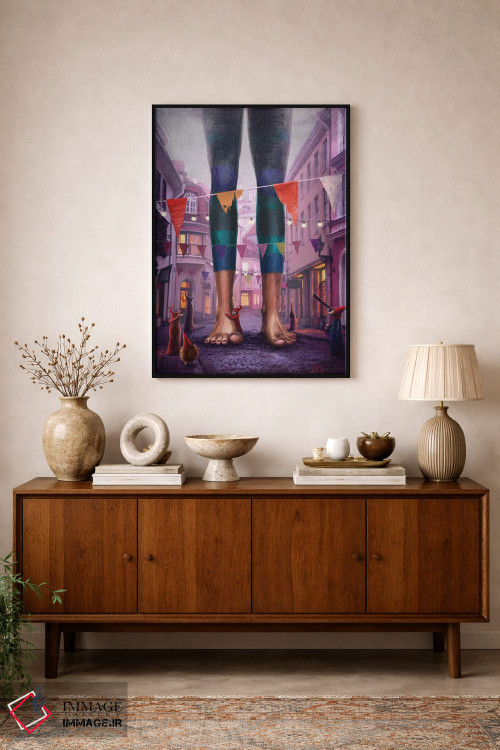 تابلو دکوراتیو مهمان اثر ماتیلدا کونه کا - D1B