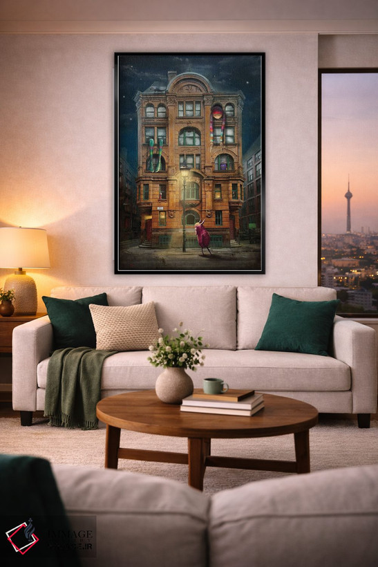تابلو دکوراتیو کابوس در خیابان دیل اثر ماتیلدا کونه کا - D3B