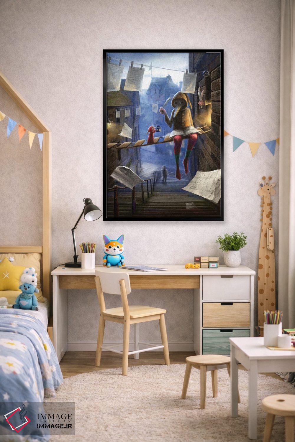 تابلو دکوراتیو نویسنده اثر ماتیلدا کونه کا - D2B