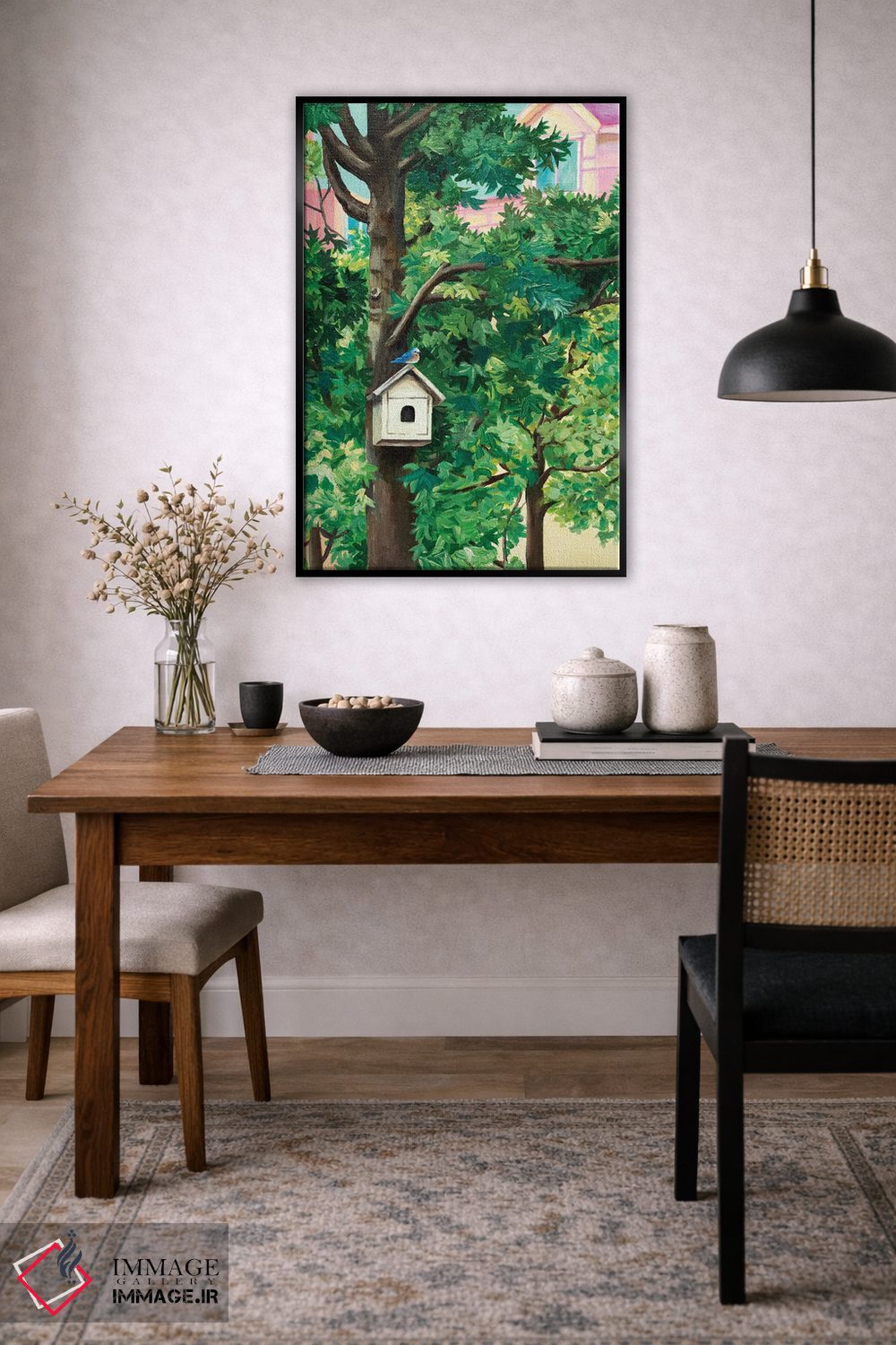 تابلو دکوراتیو Chirping,جرجر اثر آن میونگ هیون - D5B