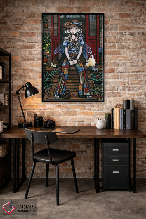 تابلو دکوراتیو آدالین اثر مایکا جلینا - D5B