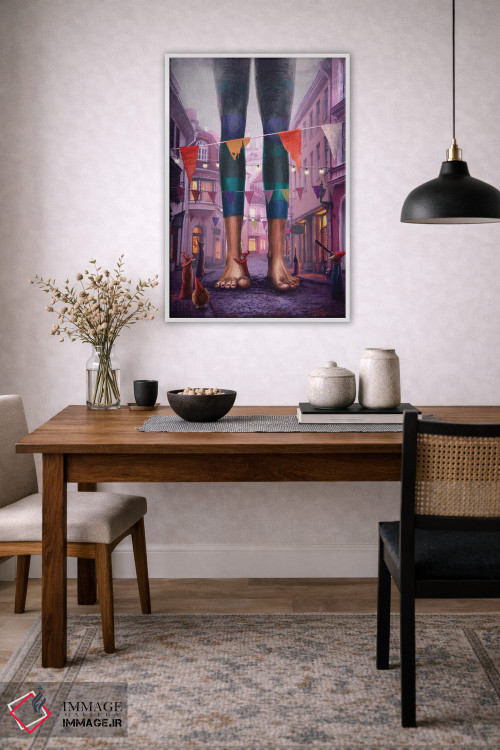 تابلو دکوراتیو مهمان اثر ماتیلدا کونه کا - D3W