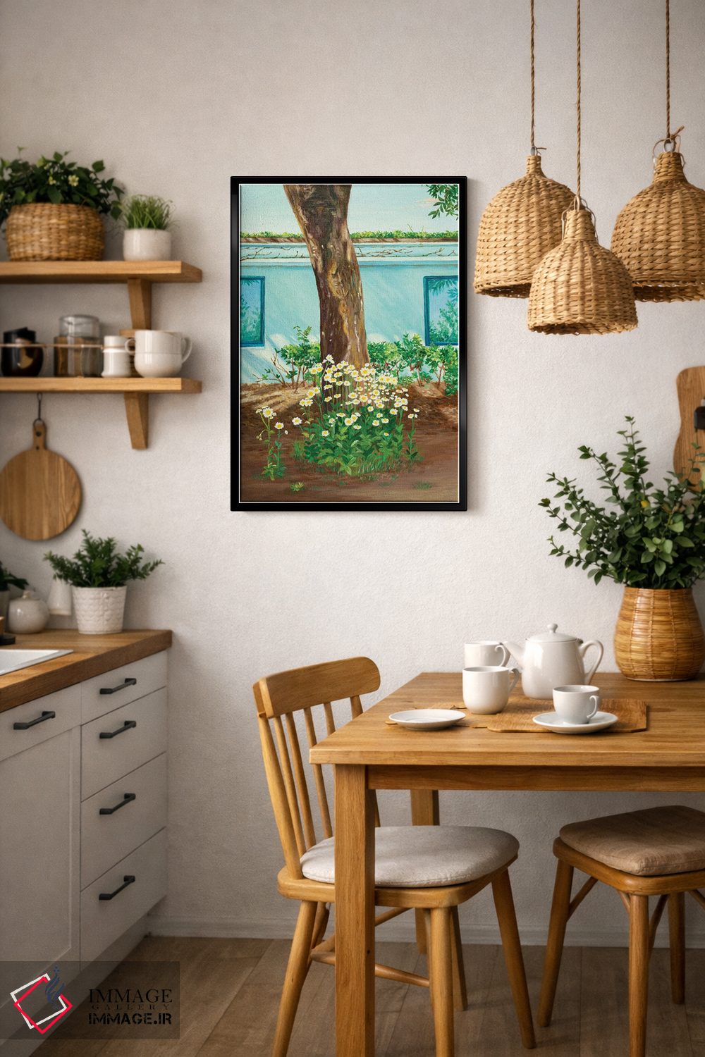 تابلو دکوراتیو Together,با هم، با هم اثر آن میونگ هیون - D5B