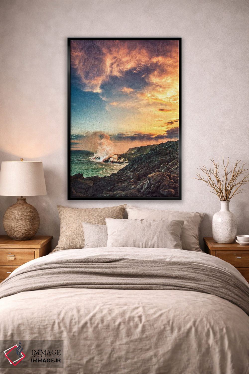 تابلو دکوراتیو ۶۱ گرم اثر شین مایرز - D2B