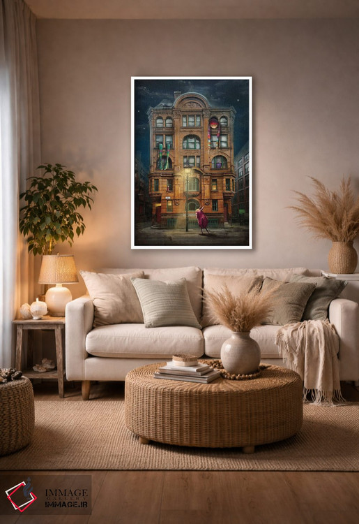 تابلو دکوراتیو کابوس در خیابان دیل اثر ماتیلدا کونه کا - D4W