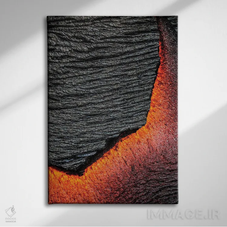 تابلو دکوراتیو تولد دوباره اثر شین مایرز - نمای روبهرو روی دیوار