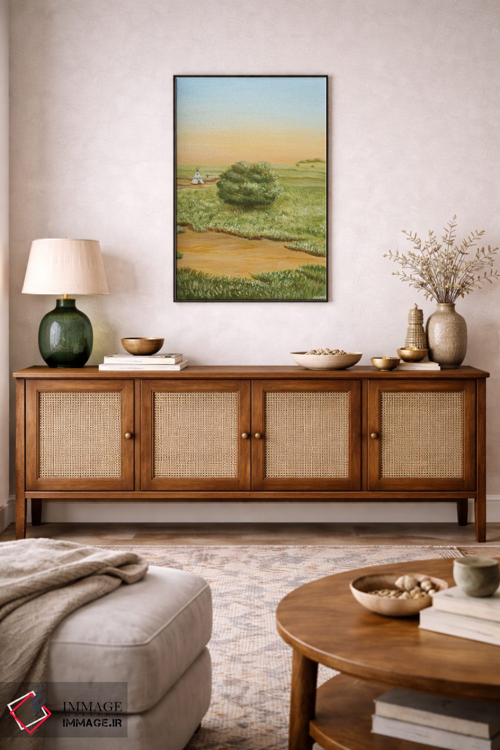 تابلو دکوراتیو نفس بکش.۰۵ اثر آن میونگ هیون - D5B