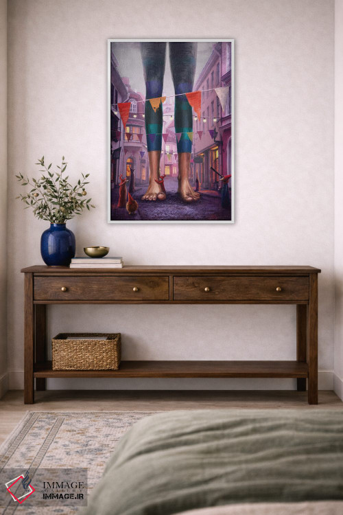 تابلو دکوراتیو مهمان اثر ماتیلدا کونه کا - D4W