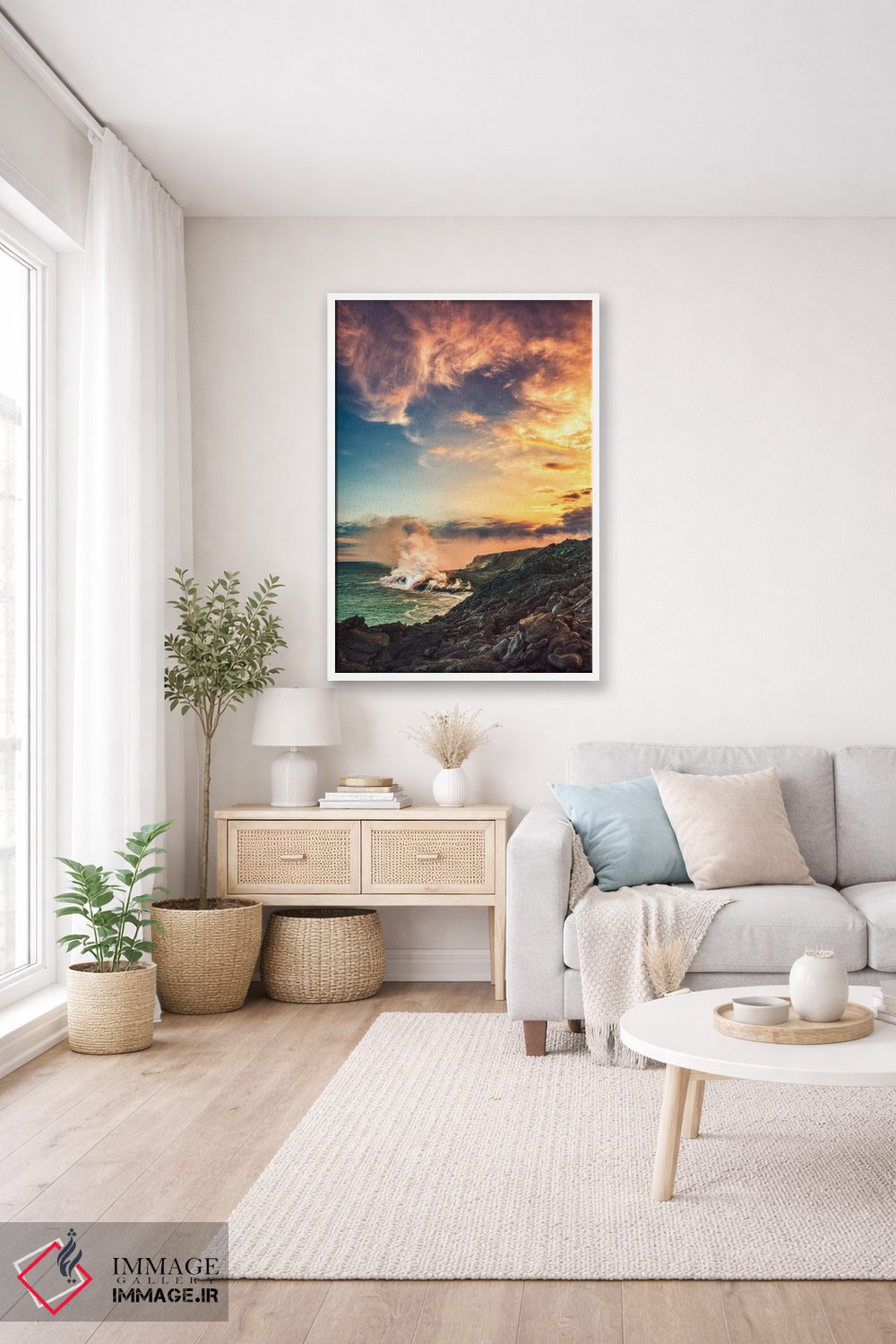 تابلو دکوراتیو ۶۱ گرم اثر شین مایرز - D3W