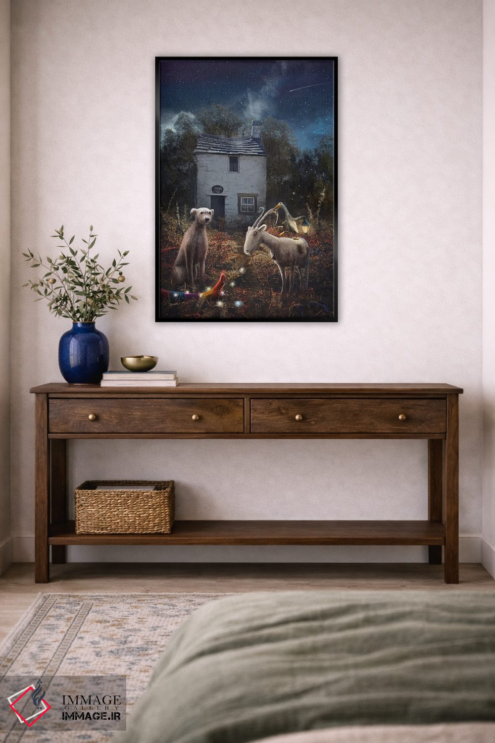 تابلو دکوراتیو به تالار تیمبل خوش آمدید اثر ماتیلدا کونه کا - D4B