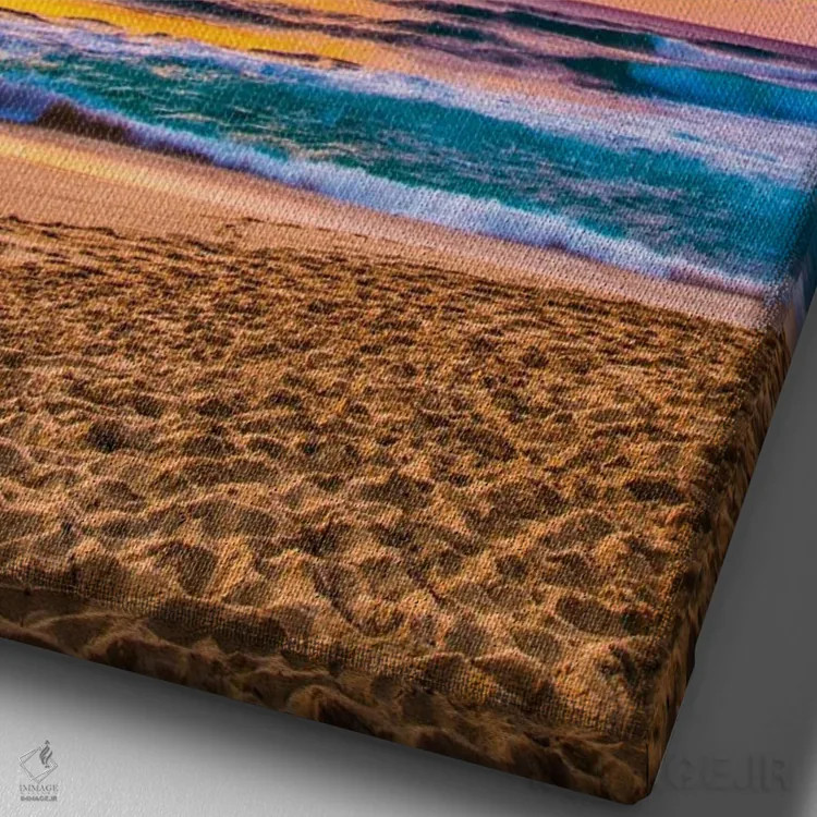 تابلو دکوراتیو آن درخت اثر شین مایرز - نمای نزدیک بافت بوم