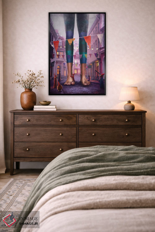 تابلو دکوراتیو مهمان اثر ماتیلدا کونه کا - D5B