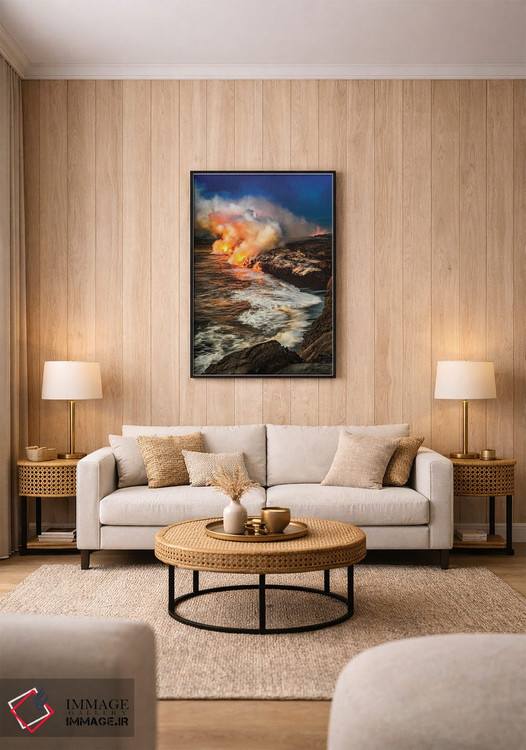 تابلو دکوراتیو پالی داغ اثر شین مایرز - D1B