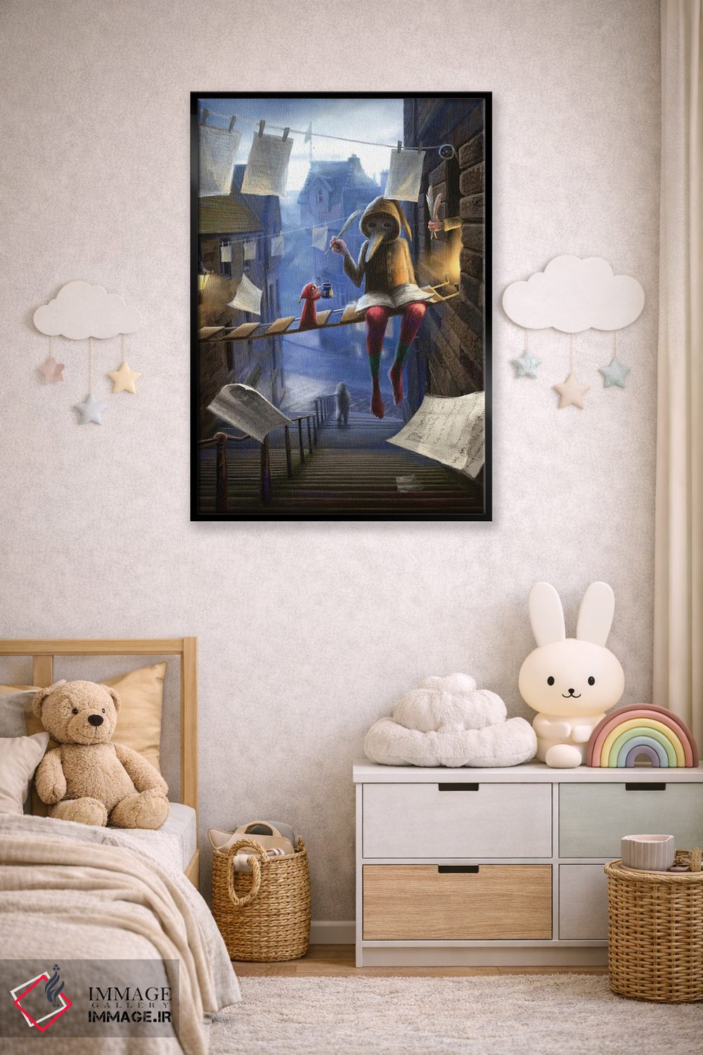 تابلو دکوراتیو نویسنده اثر ماتیلدا کونه کا - D4B