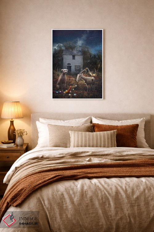 تابلو دکوراتیو به تالار تیمبل خوش آمدید اثر ماتیلدا کونه کا - D5W