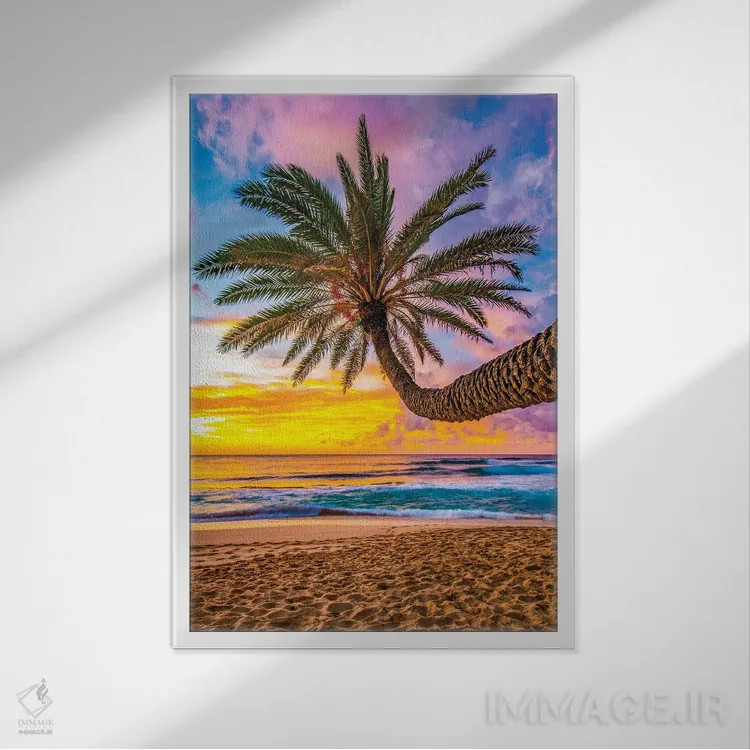 تابلو دکوراتیو آن درخت اثر شین مایرز - نمای قابدار سفید