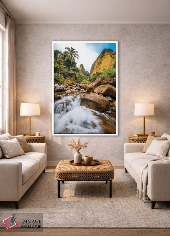 تابلو دکوراتیو سوزن ایائو اثر شین مایرز - D1W